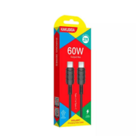 Kaku 60W Type C to Type C 2M Cable - Black