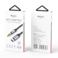 Yesido 1M Type C to 3.5MM Aux Audio Braided Cable - YAU20