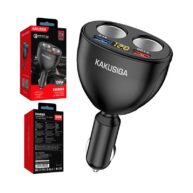 Kaku 100W Dual USB Port Car Charger with Digital Display