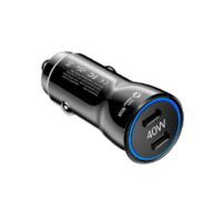 PD 40W Dual Type C Car Charger