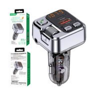 Kaku 45W Dual Type C, USB & Audio Jack Car Charger & FM Transmitter KSC-1062