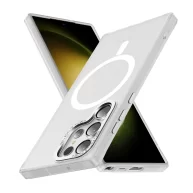 Matte MagSafe White/Clear -Galaxy S24 ULTRA