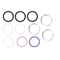 Magsafe Metal Plates Ring Set Of 10 - Mix Color