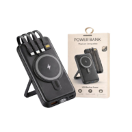 4in1 Wireless -Type C/Lightning 10,000mAh - Black