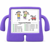 3D Silicone Stand Purple - iPad 10.9/11''