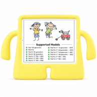 3D Silicone Stand Yellow - iPad 10.9/11''