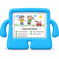 3D Silicone Stand Blue - iPad 10.2/10.5