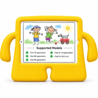 3D Silicone Stand Yellow - iPad 10.2/Pro 10.5