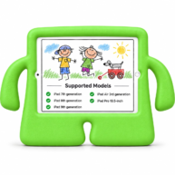 3D Silicone Stand Green - iPad 10.2/Pro 10.5