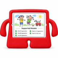 3D Silicone Stand Red - iPad 10.2/10.5
