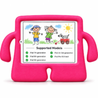3D Silicone Stand Pink- iPad 10.2/10.5