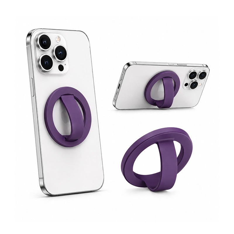 Mag Safe Silicone Grip - Purple