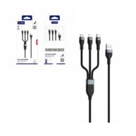 Zuzg 3in1 Fast Charge Multi Funtion Cable (ZC-BW02)