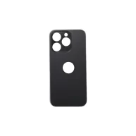 Back Glass with Frame iPhone 15 Pro - Black Titanium