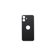 Back Glass with Frame iPhone 16 - Black