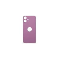 Back Glass with Frame iPhone 16 - Pink