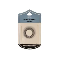 Ring Leather Diamond 2 White
