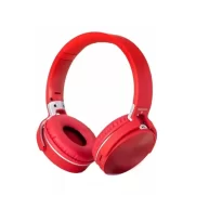 MP3 Super Bass Wireless Headset - Red
