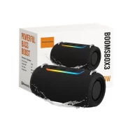 60w Booms Box 3 Wireless Speaker With Strap - Black