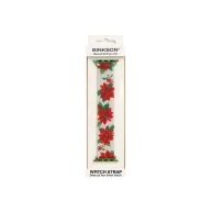 42/44/45/49mm Metal Mesh Design Red Flower