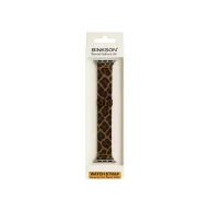 Metal Mesh Design Cheetah Yellow - 38/40/41mm