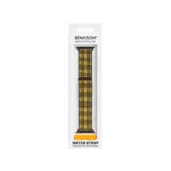42/44/45/49mm Metal Mesh Design Checker Beige