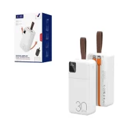 Zuzg 30,000 Mah Digital Display Fast Charging Power Bank White ZP-C017