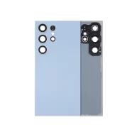 Replacement Back Cover Glass W/Camera Lens S24 Ultra - Blue