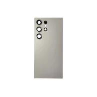 Replacement Back Cover Glass W/Camera Lens S24 Ultra - Titanium Grey