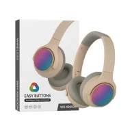 Ony Wireless Headphones Cream & Gray WH-XB69N