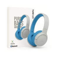 Wireless Headphone Pure Bass - Silver Blue