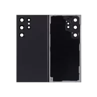 Replacement Back Cover Glass W/Camera Lens S23 Ultra - Phantom Black