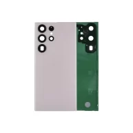 Replacement Back Cover Glass W/Camera Lens S23 Ultra - Lavender