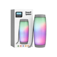 TG Portable Speaker With Flashing Light Grey