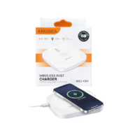Kaku 15W Wireless Fast Charger - White KSC-1367