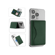 Magnetic Magsafe Wallet - Green