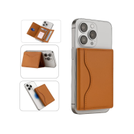 Magnetic Magsafe Wallet - Brown