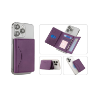 Magnetic Magsafe Wallet - Purple
