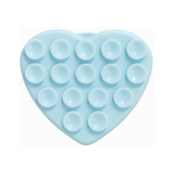 Heart Sticky suction Magsafe pad with stand - Blue