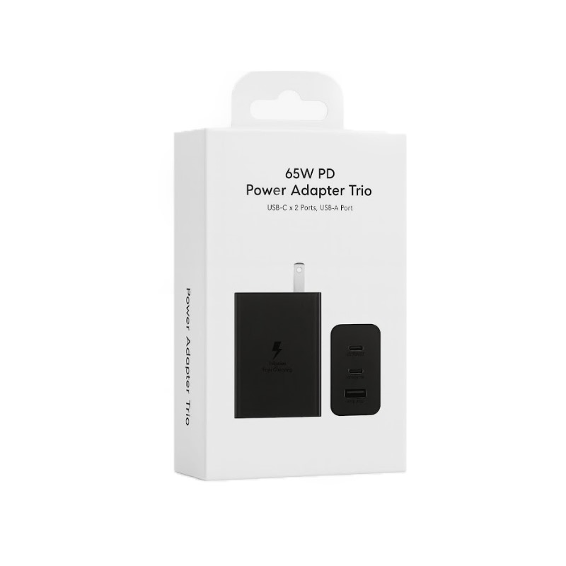 Real 65W PD Power adapter Trio