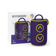 Booms580 small wireless speaker with RGB - Purple