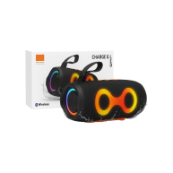 6 LED wireless speaker - Black