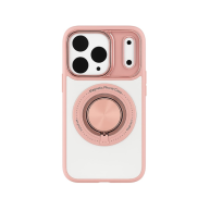 Clear MagStand Rotation Rose gold - iPhone 16