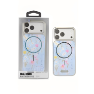 Elegant Flower Magsafe Blue - Galaxy S26