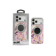 Elegant Mirror Rotation Ring Magsafe Pink - iPhone 17 Pro