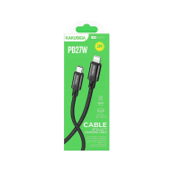 KAKU 27W Braided 2M Type-C to Lightning Cable (KSC-980L)