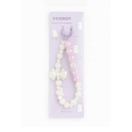 Bracelet Lanyards For Cell Phone Purple Bow-Tie