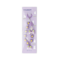 Bracelet Lanyards For Cell Phone Purple Star