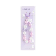 Bracelet Lanyards For Cell Phone Purple Cloud