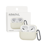 Airpods pro 3rd Gen - Silicone case Antique white